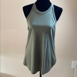 Green tank top